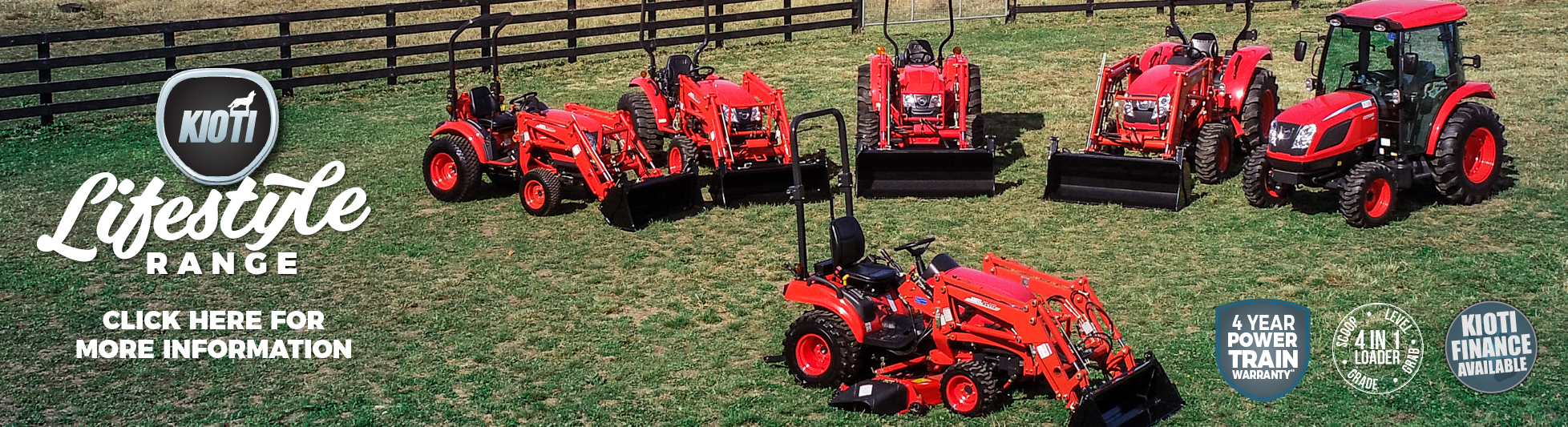 Kioti Tractors Compact & Utility Tractors Brought to you by Power